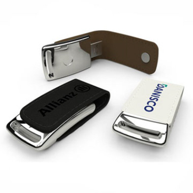 Leather Metal USB