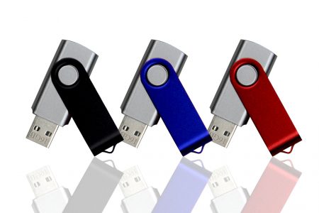 Swivel Metal USB Flash Drive