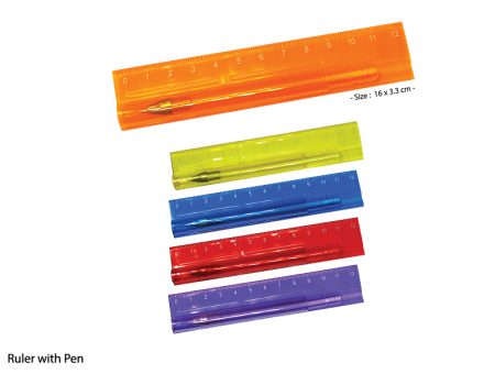 Ruler with Pen
