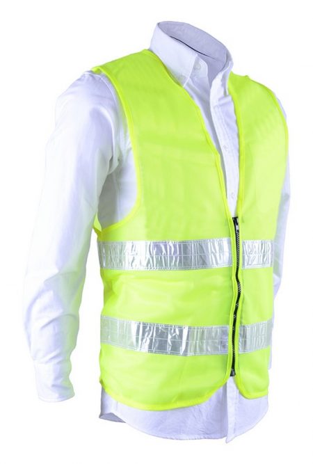 Safety Vest-fluorescent Yellow -No Pocket