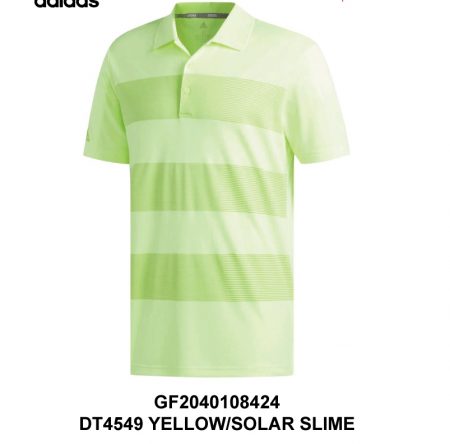 Adidas Polo Tee-Yellow/Solar Lime