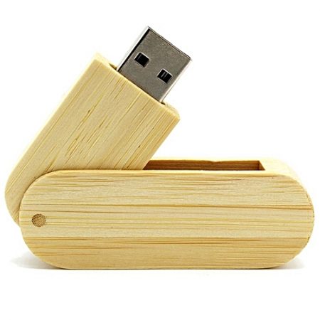 Bamboo USB Flash Drive-16GB
