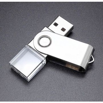 Swivel Crystal USB Flash Drive
