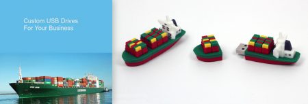 Custom made Ship USB Flash Drive