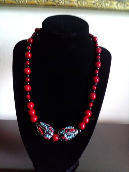 Necklace-Glass Beads