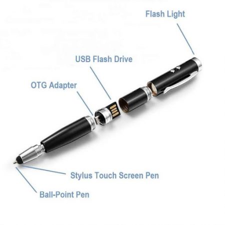 Stylus OTG USB Pen with Light