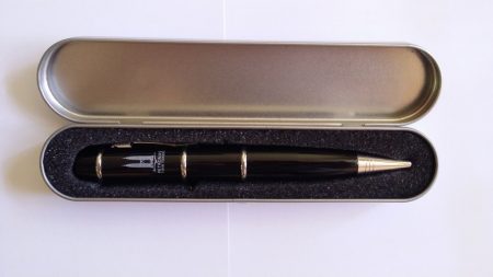 USB Pen with Laser Pointer-Black