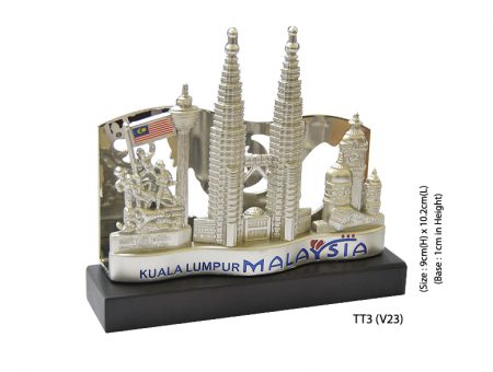 Twin tower desktop item