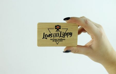 Wooden Card USB Flash Drive