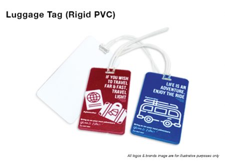 Luggage Tag - Rigid PVC