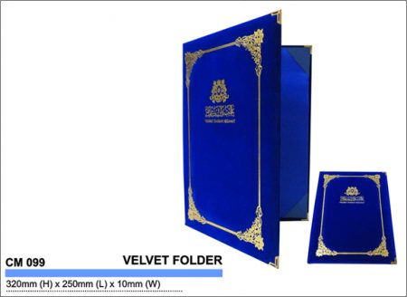 Velvet Folder