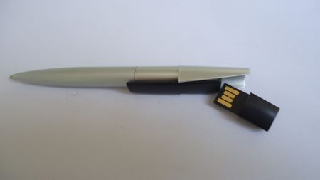 Pen shaped  USB -Silver/Black