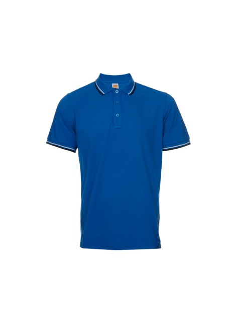 Honeycomb T-shirt OREN SPORT HC2408 230gsm - Royal/ White/ Black