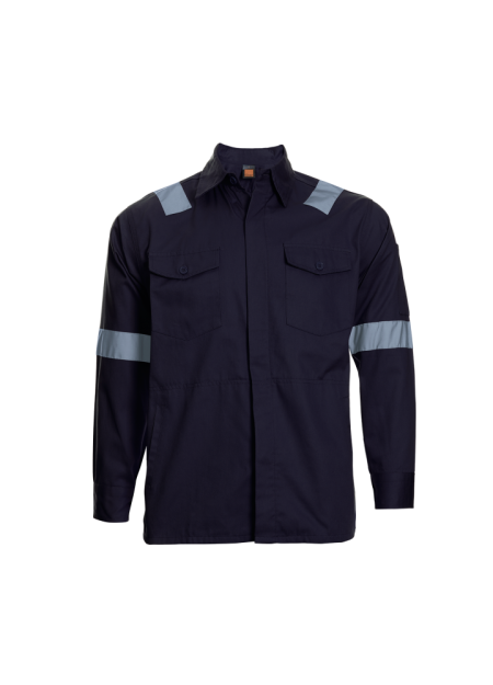 Safety Jacket  /Working Jacket with Reflective Tape-Navy Oren Sport JK0201