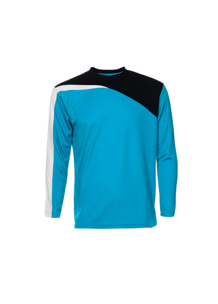 Quick Dry Microfiber Long Sleeve 160g QD5928 - Sea Blue/ Navy/ White