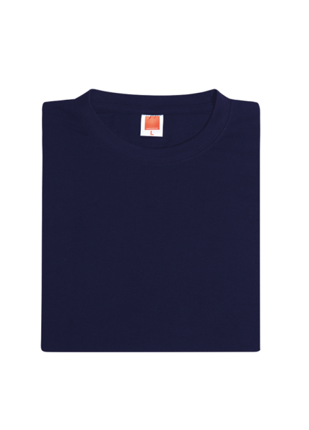 100% COTTON ROUND NECK PLAIN T-SHIRT CT5101 160GSM - Navy