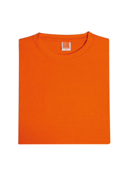 100% COTTON ROUND NECK PLAIN T-SHIRT CT5107 160GSM - Orange