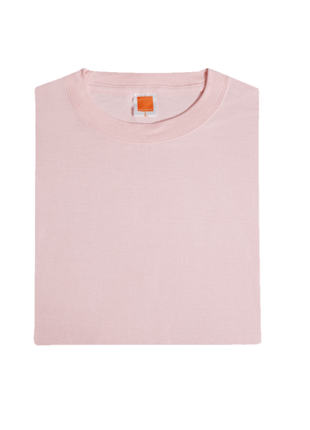 100% COTTON ROUND NECK PLAIN T-SHIRT CT5114 160GSM - Pink