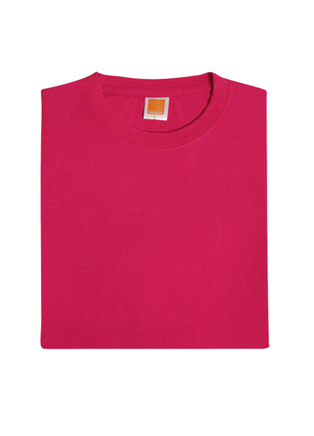 100% COTTON ROUND NECK PLAIN T-SHIRT CT5126 160GSM - Magenta
