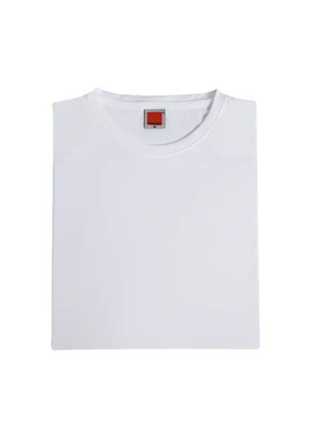 Quick Dry Microfiber Plain T-shirt 160g OREN SPORT QD1500 (Female) - White