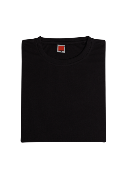 Quick Dry Microfiber Plain T-shirt 160g OREN SPORT QD1502 (Female) - Black