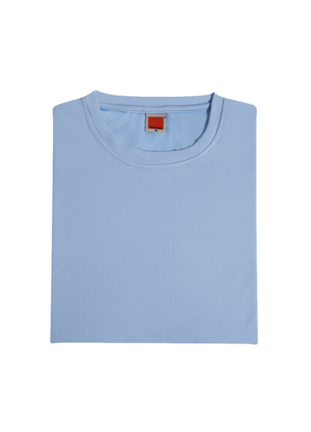 Quick Dry Microfiber Plain T-shirt 160g OREN SPORT QD1510 (Female) - Light Blue