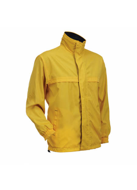 Microfiber Reversible Windbreaker WR01 - Yellow/ Black