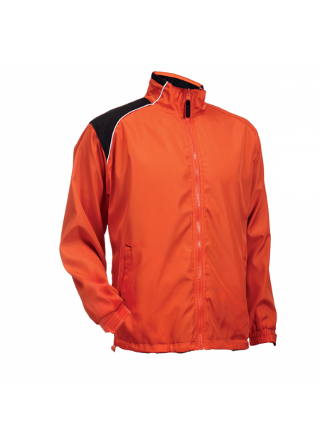 Microfiber Reversible Windbreaker WR03 - Orange/ Black