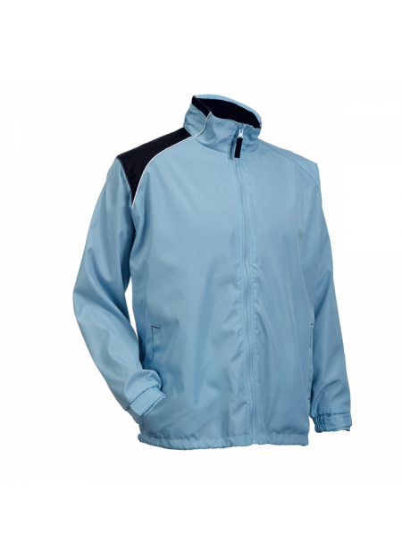 Microfiber Reversible Windbreaker WR03 - Light Blue/ Black