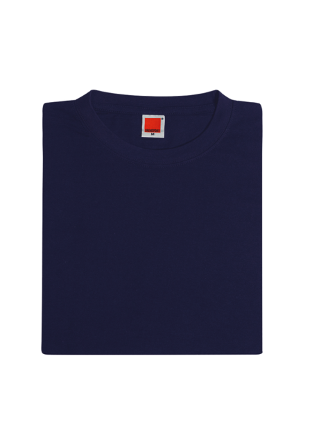 100% Cotton Round Neck Plain T-shirt CT53 - Navy