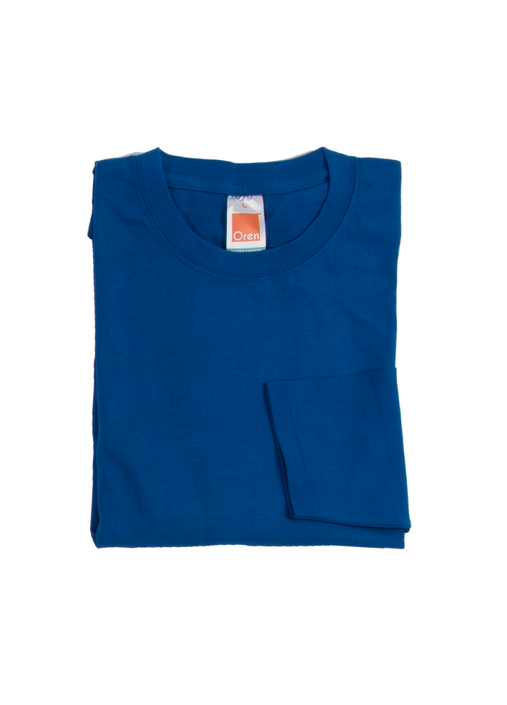 100% Cotton Round Neck Plain T-shirt CT54 – Royal | Hosanna Marketing