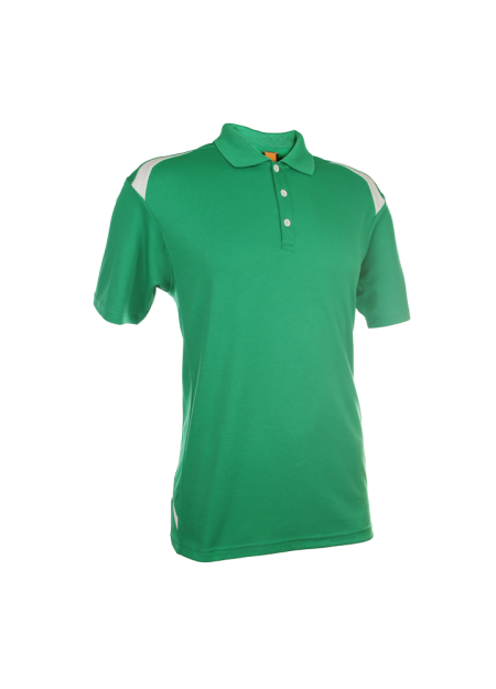 Quick Dry Microfibre Collar OREN SPORT QD3466 - Milo Green/ White
