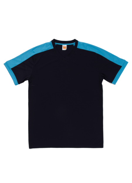 Quick Dry Round Neck QD52 150GSM - Navy/ Sea Blue