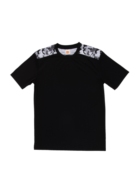 Quick Dry Round Neck QD5502 150GSM - Black