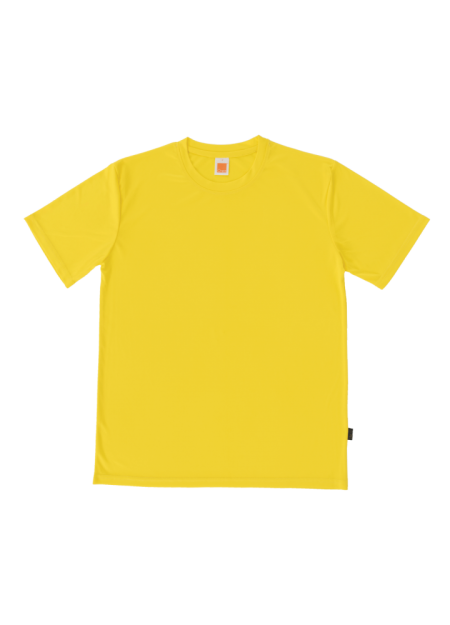 Quick Dry Microfiber Plain T-shirt 150g QD5604 - Yellow