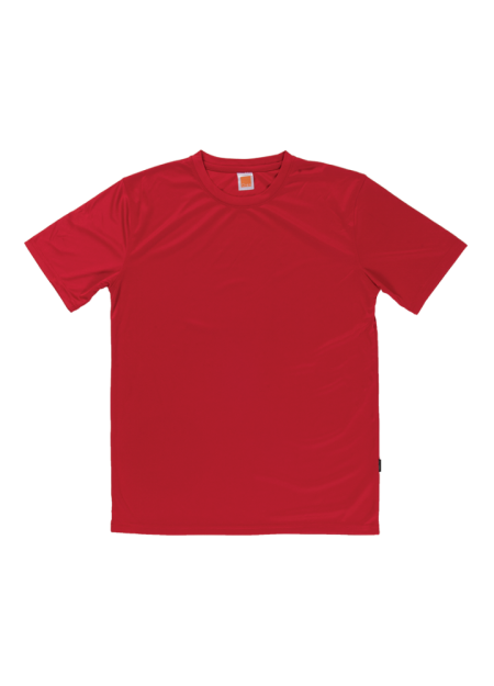 Quick Dry Microfiber Plain T-shirt 150g QD5605 - Red