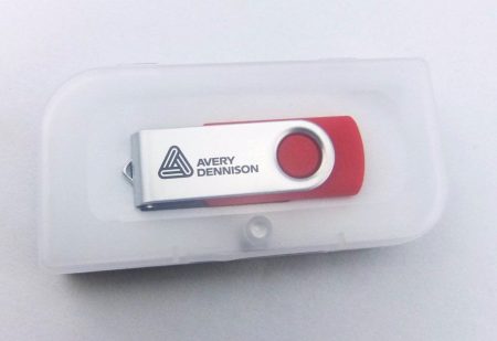 Silk Screen Printing On Swivel USB
