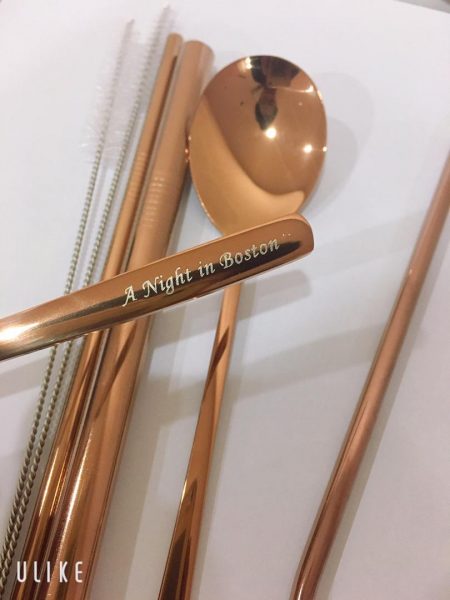Laser Engraving on Straw