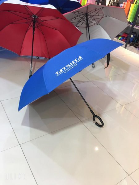 Silk Screen Printing on Umbrella