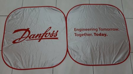 Silk Screen Printing on Sunshade