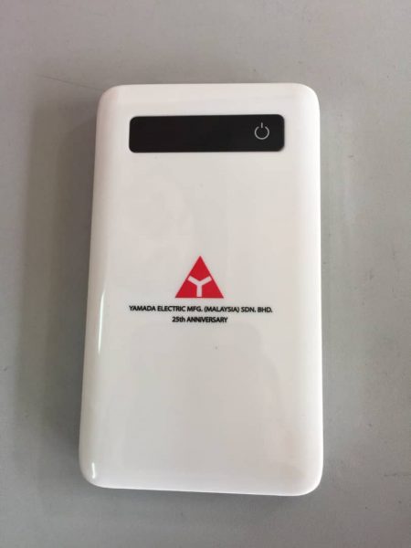 Silk Screen Printing on Powerbank
