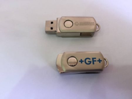 Silk Screen Printing and Laser Printing on USB