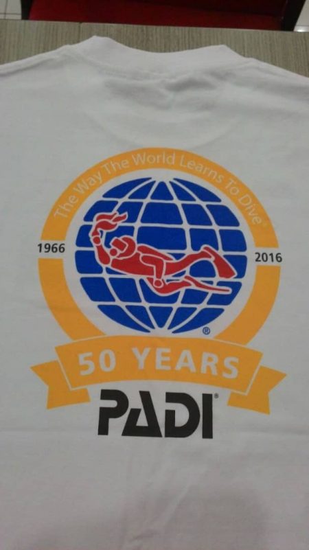 Silk Screen Printing on T-shirt