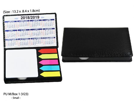 PU Memo Pad With Box 2