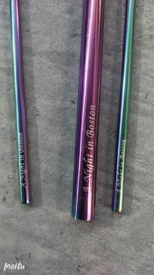 Laser Engraving on Straw