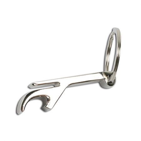 Metal Can Opener With Key Ring