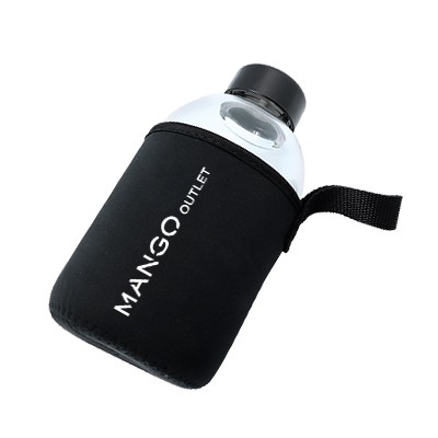 Glass Bottle With Pouch 550ml