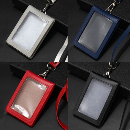 PU Leather ID Holder