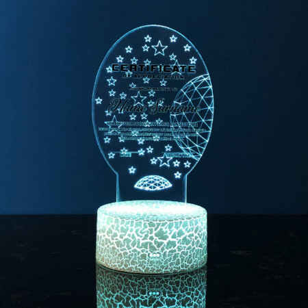 Acrylic LED Lighting Trophy 5069