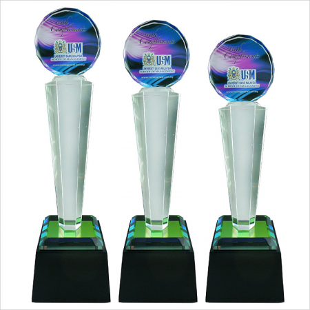 Exclusive Crystal Glass Awards 8186
